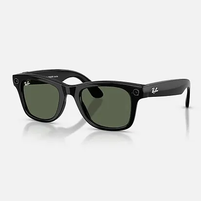 Камера-очки Ray-Ban Meta Wayfarer RW4012 (Gen2) (Shiny Black/Transitions Graph Green) (L)