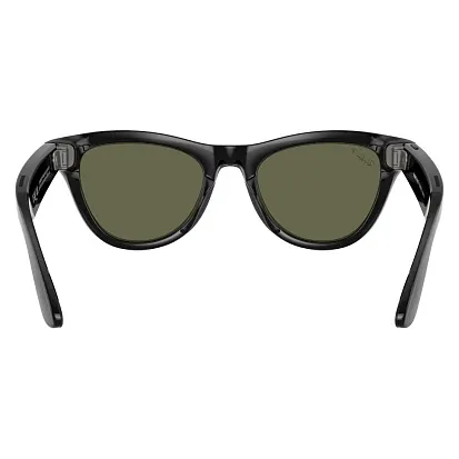 Камера-очки Meta Ray Ban Skyler RW4010 (Gen1) (Shiny Black/Green) (M)