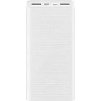 Портативная батарея Xiaomi Mi 18W Fast Charge Power Bank 3 20000mAh White