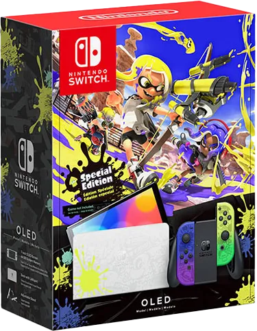 Игровая приставка Nintendo Switch OLED (Splatoon Edition)