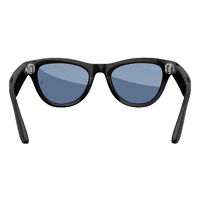 Камера-очки Ray-Ban Meta Skyler RW4010 (Gen1) (Shine Black/Transitions Cerulean Blue) (M)