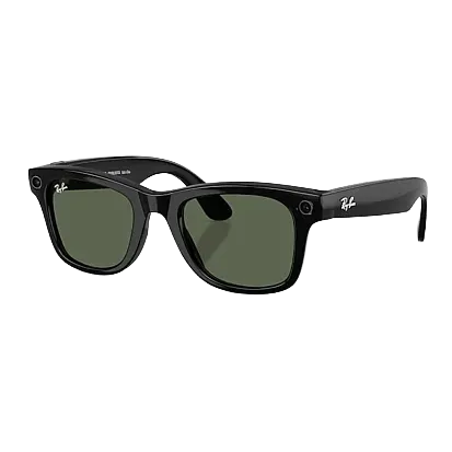 Камера-очки Ray-Ban Meta Wayfarer RW4012 (Gen2) (Shiny Black/Transitions Graph Green) (L)