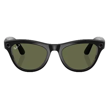 Камера-очки Ray-Ban Meta Skyler RW4010 (Gen1) (Shiny Black/Green) (M)