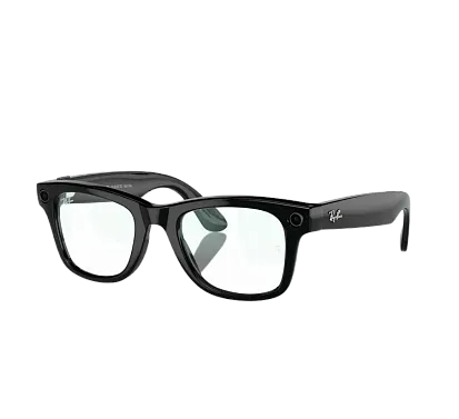Камера-очки Ray-Ban Meta Wayfarer RW4008 (Gen1) (Shiny Black/Clear) (L)