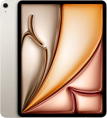 Планшет Apple iPad Air 13 (2025) 256GB Wi-Fi + Cellular (Starlight)