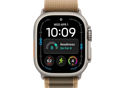 Часы Apple Watch Ultra 4 49mm Titanium Natural Alpine Loop (Desert) Large