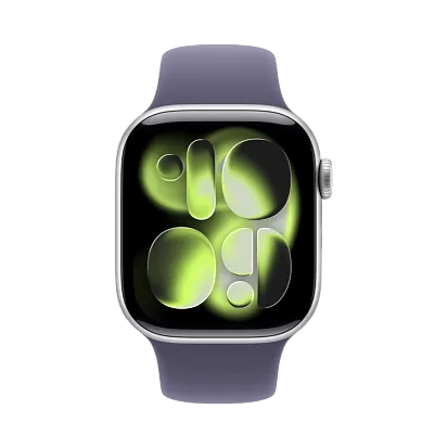 Часы Apple Watch Series 11 46mm Silver (Sport Band Aluminium Purple Fog) M/L