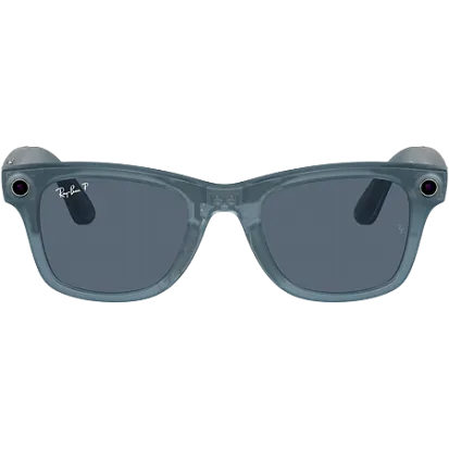 Камера-очки Ray Ban Stories Wayfarer RW4006 (Matte Jeans/Dusty Blue)