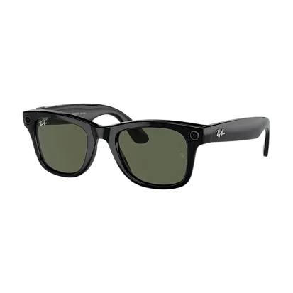 Камера-очки Ray-Ban Meta Wayfarer RW4008 (Gen1) (Shiny Black/G15 Green) (L)