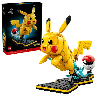 LEGO Pokemon Pikachu & Poke Ball (72152)