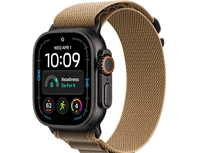 Часы Apple Watch Ultra 4 49mm Titanium Black Alpine Loop (Desert) Medium