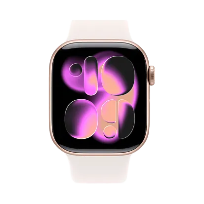 Часы Apple Watch Series 11 46mm Rose Gold (Sport Band Light Blush) M/L