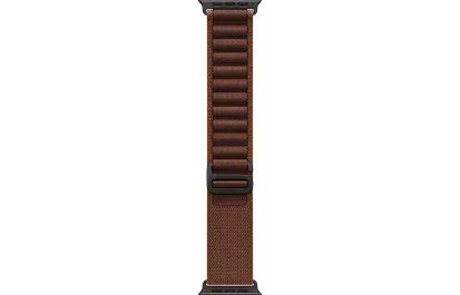 Часы Apple Watch Ultra 4 49mm Titanium Black Alpine Loop (Burgundy) Medium