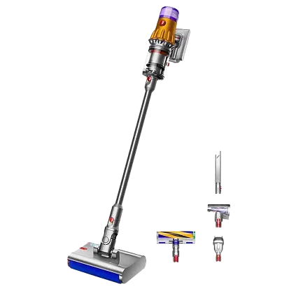 Беспроводной пылесос Dyson V12S Detect Slim Submarine (Yellow Nickel)