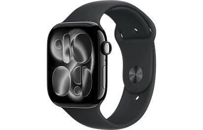 Часы Apple Watch Series 11  42mm Jet Black (Sport Band Black) M/L