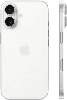 Смартфон Apple iPhone 16 128GB (White)