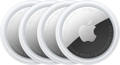 Поисковый трекер Apple AirTag Gen.2 (4 штуки)