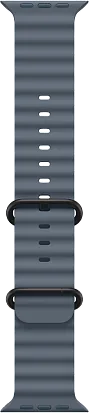 Часы Apple Watch Ultra 3 49mm Titanium Black (Ocean Band Anchor Blue) M/L
