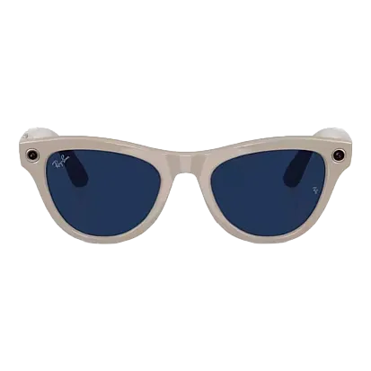 Камера-очки Ray Ban Meta Skyler RW4010 (Gen1) (Shiny Chalky Gray/Transitions Sapphire)(M)