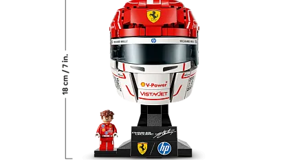 LEGO Formula 1 Ferrari Leclerc Helmet