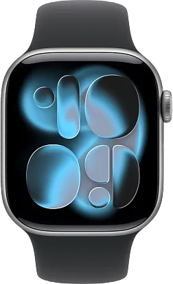 Часы Apple Watch Series 11  42mm Space Gray (Sport Band Black) S/M