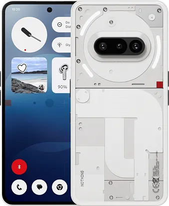 Смартфон Nothing Phone (3a) 12/256Gb (White)