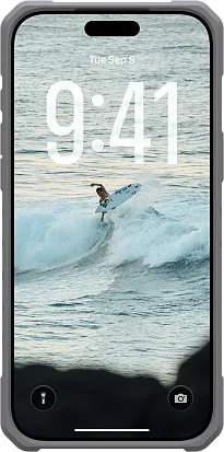Чехол Uag Pathfinder Clear для iPhone 17 Pro Max (Active Neon)