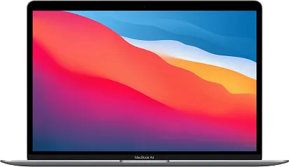 Ноутбук Apple MacBook Air 13" (M1, 8/256Gb) Space Gray (MGN63)