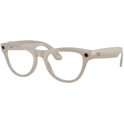 Камера-очки Ray Ban Meta Skyler RW4010 (Gen1) (Shiny Chalky Gray/Transitions Sapphire)(M)