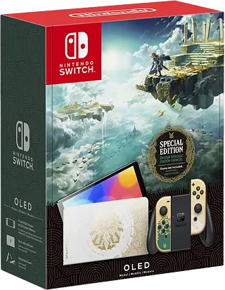 Игровая приставка Nintendo Switch OLED (Zelda Edition)