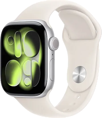 Часы Apple Watch Series 11  42mm Silver (Sport Band Starlight) M/L