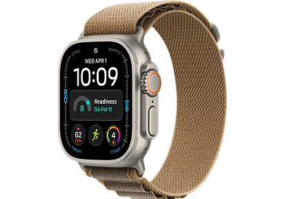 Часы Apple Watch Ultra 4 49mm Titanium Natural Alpine Loop (Desert) Large