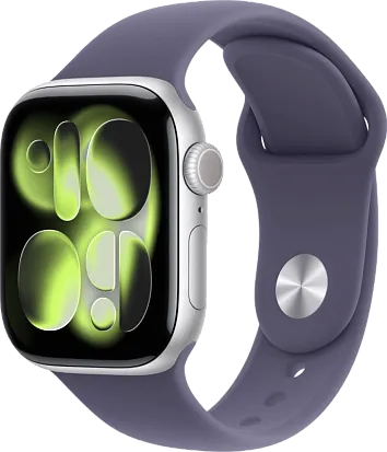 Часы Apple Watch Series 11 46mm Silver (Sport Band Aluminium Purple Fog) M/L