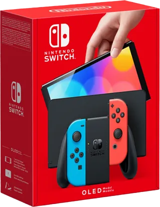 Игровая приставка Nintendo Switch OLED (Neon)