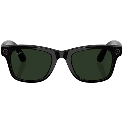 Камера-очки Ray-Ban Meta Wayfarer RW4012 (Gen2) (Shiny Black/Transitions Graph Green) (L)