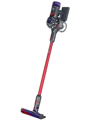 Беспроводной пылесос Dyson V8 Slim Fluffy (Nickel/Red) 