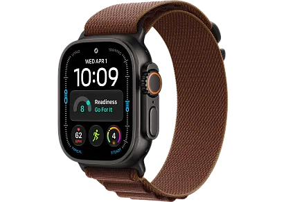 Часы Apple Watch Ultra 4 49mm Titanium Black Alpine Loop (Burgundy) Medium