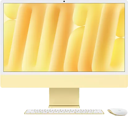 Моноблок Apple iMac 24" (M4, 10C CPU, 10C GPU) 24/512GB Yellow (Z1K2)