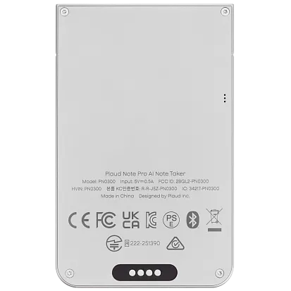 Диктофон Plaud Note Pro AI Note Taker (Silver)