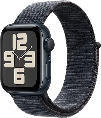 Apple Watch SE 2024 (Gen 2) 40mm Midnight with Sport Loop Midnight