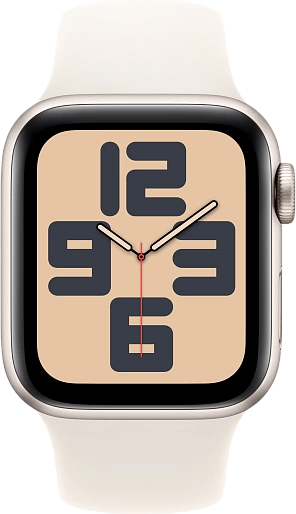Apple Watch SE 2024 (Gen 2) 40mm Starlight with Sport Band Starlight