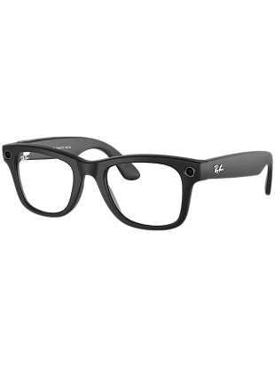 Камера-очки Ray-Ban Meta Wayfarer RW4006 (Gen1) (Matte Black /Transitions Graph Green) (M)